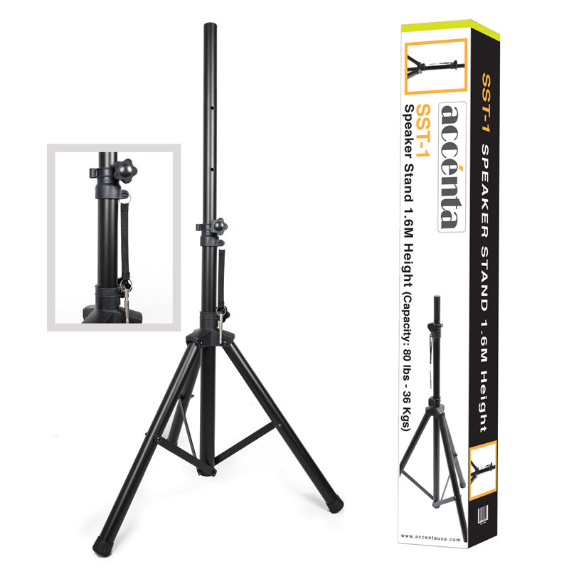 Accenta SST1 tripod speaker stand with box