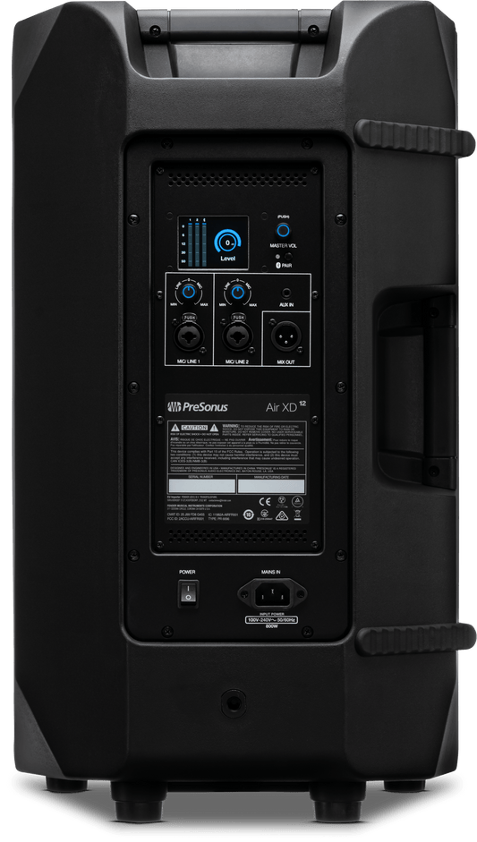 PreSonus AIR XD 12 — rear panel