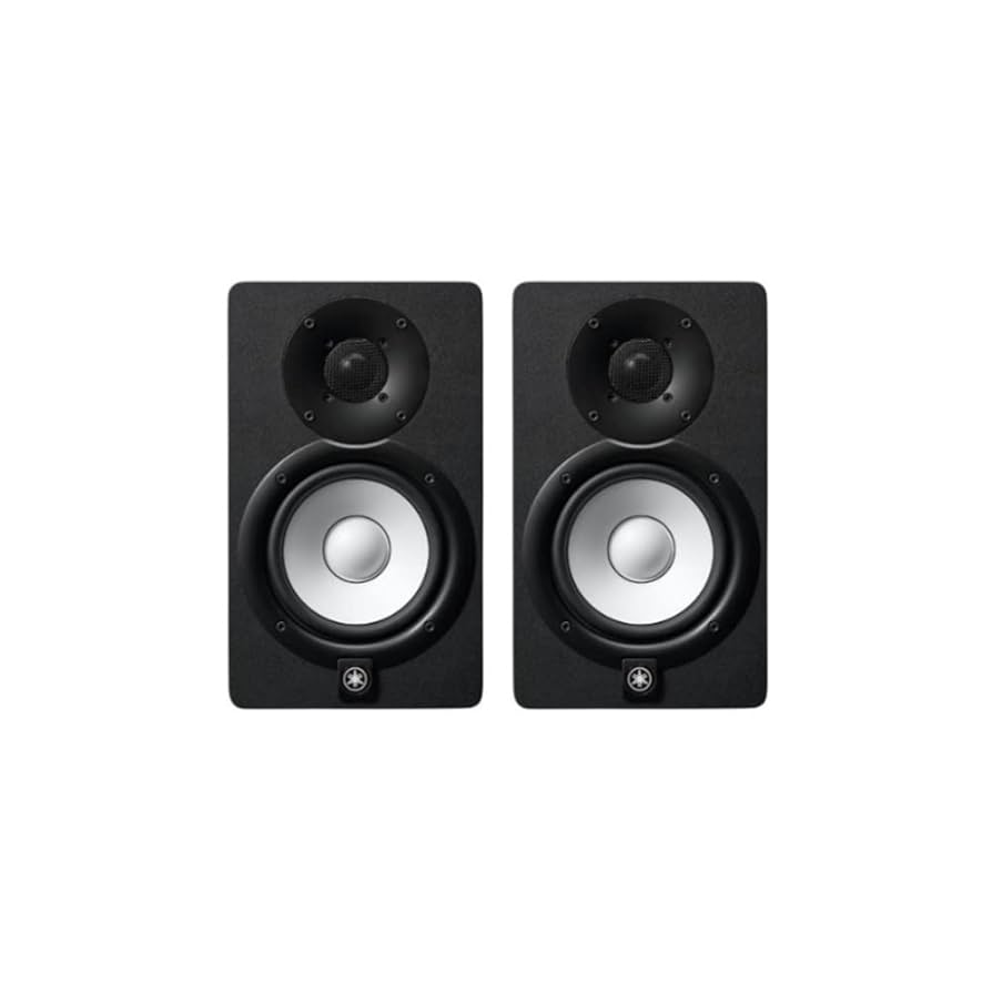 YAMAHA HS5 2-Way 70W Bass Reflex Bi-Amplified Studio Monitor (2-Pack) Bundle