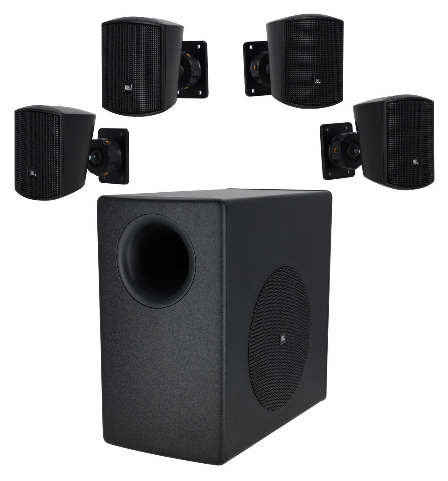 BL Professional C50PACK Surface Mount Subwoofer and Mini-Satellite Loudspeaker System