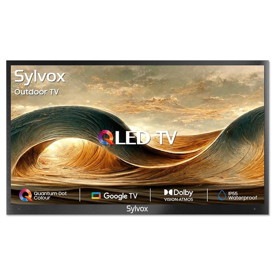 SYLVOX 75 Outdoor Smart TV Weatherproof 4K Google TV