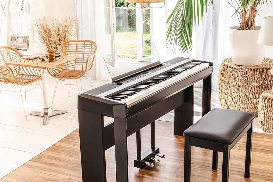Yamaha L515B Wooden Furniture Stand for P515BBlack
