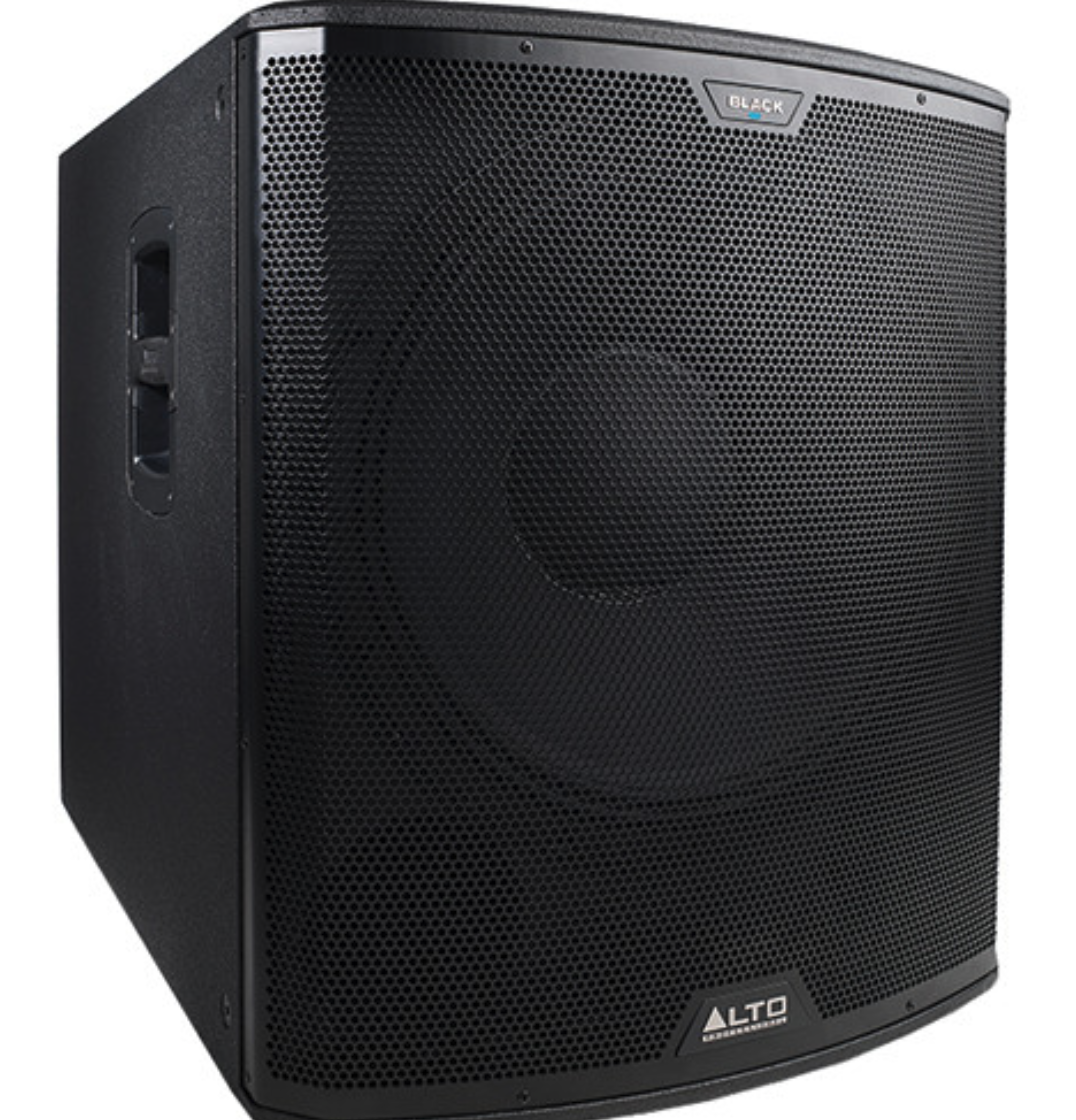 Alto Professional Black Series 18SUB 2400W 18" Active Subwoofer