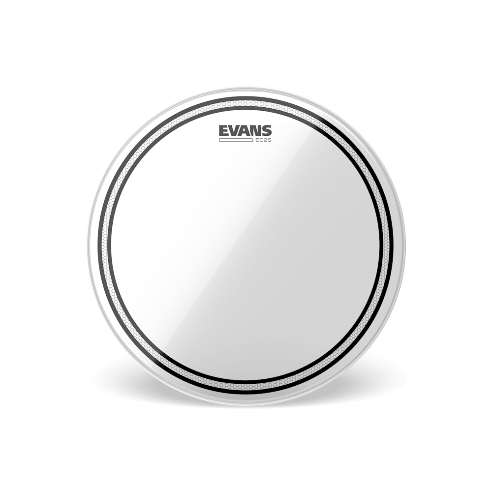 Evans EC2S clear 12-inch tom drumhead