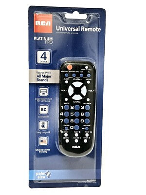 RCA BB04GBE Universal Remote Platinum Pro