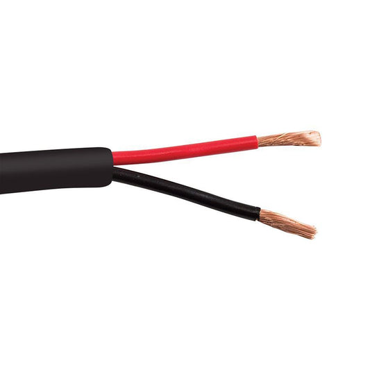 SCP 12/2OFC-HD-BK 12 AWG heavy duty OFC speaker cable, black