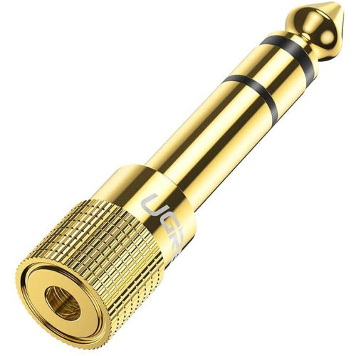 1/4" to 3.5mm Stereo Headphone Adapter Plug