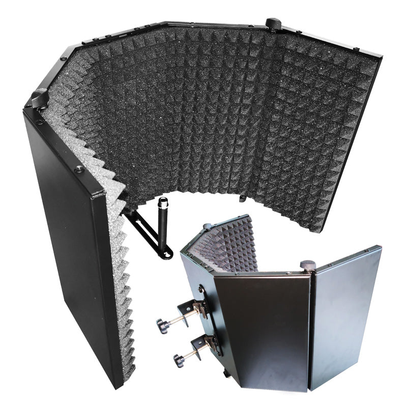 Accenta MIC-3 microphone isolation shield with acoustic foam