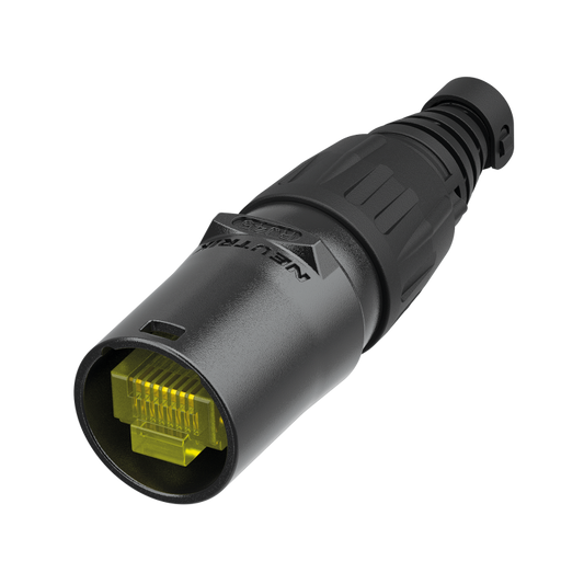 Neutrik NE8MX-B etherCON cable connector, black