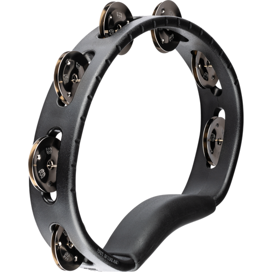 Meinl Headliner HTBK hand-held tambourine, black