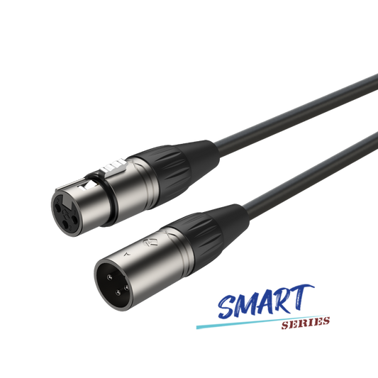 Roxtone SMXX200L1 Smart Microphone Cable XLRF - XLRM 1M 328 Ft