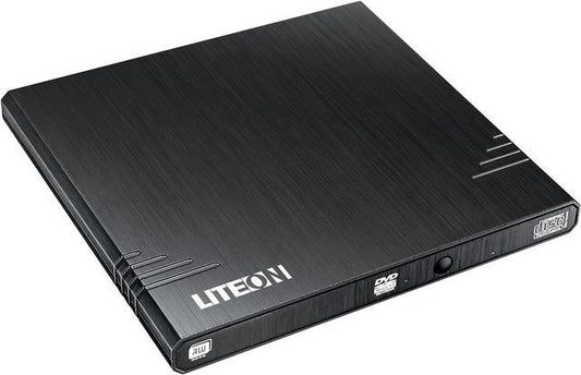 LiteOn eBAU108 - Disk drive - DVDÂ¬Â¨Â¬Â±RW Â¬Â¨Â¬Â±R DL  DVD-RAM - 8x8x5x - USB 20 - external - black