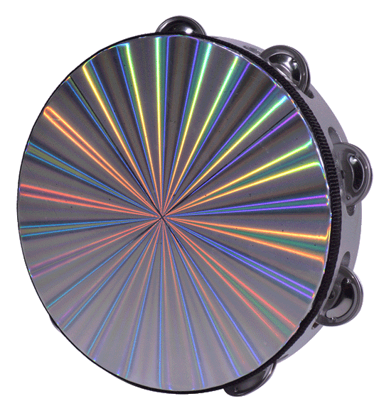5D2 270PRSM-1 8 Tambourine Prism with Ing Black
