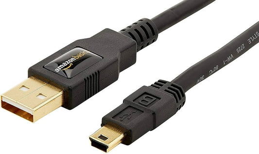 Amazon Basics USB-A to Mini USB 20 Fast Charging Cable