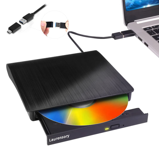 External DVD Drive USB 30 TYPE C USB C Portable CDDVD