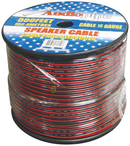 Nippon IS-SP-16-1000BR ISSPEAKER CABLE 16 GAUGE 1000 FT BLACKRED Single