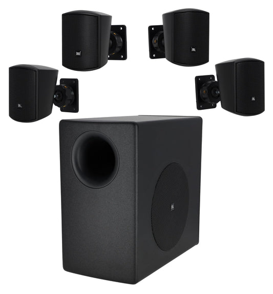BL Professional C50PACK Surface Mount Subwoofer and Mini-Satellite Loudspeaker System
