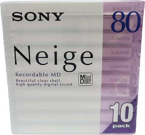Sony 10MDW80NED Mini Disc 10 Pack