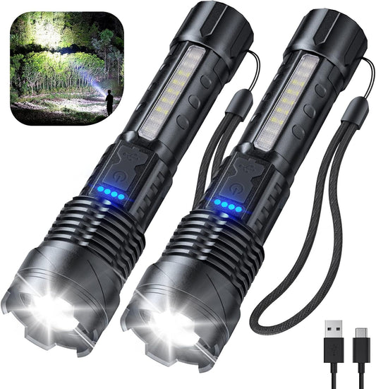 Flashlight FLR750012 500LM DUAL LIGH, DIGITAL DISPLAY