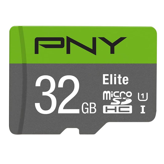 PNY 32GB Elite Class 10 U1 microSDHC Flash Memory Card UHS-I U3 up to 100MBSec