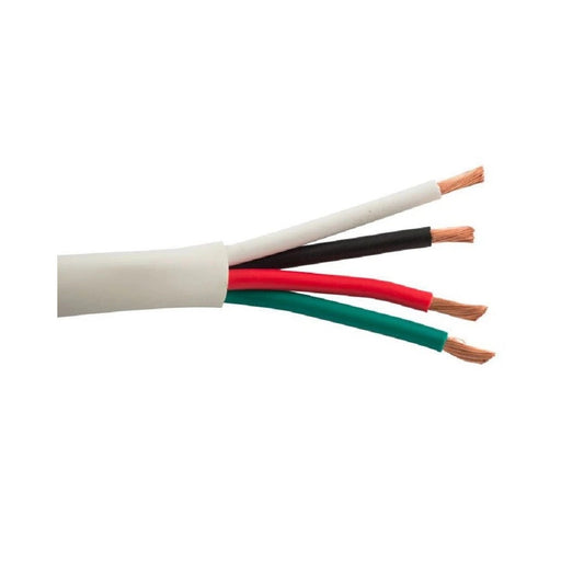Structure 124OFC-WT INDOOROUTDOOR PRO GRADE SPEAKER CABLE- 4C12 AWG 65 STRAND OFC