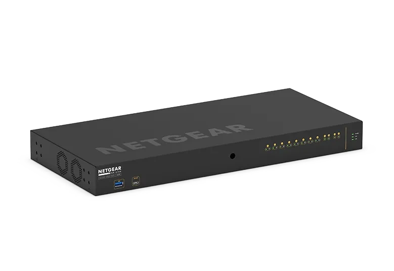 NETGEAR M4250-10G2F-PoE+ (GSM4212P) rackmount AV switch
