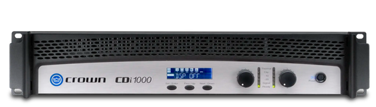 Crown CDi 1000 installation power amplifier