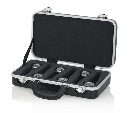 Gator 6 Microphones Case