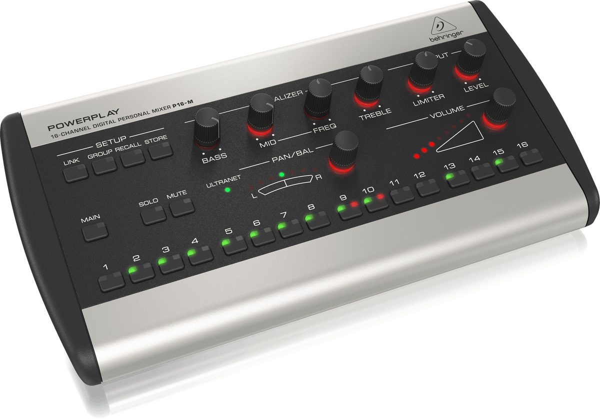 Behringer Powerplay P16-M 16-channel personal mixer