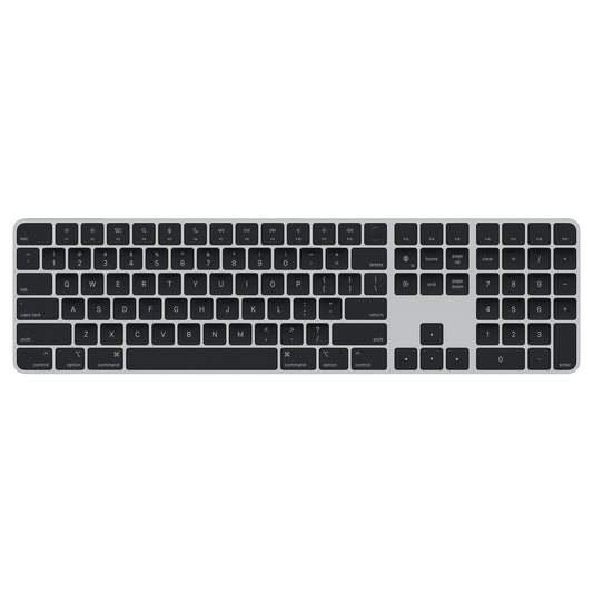 Apple Magic Keyboard with Touch ID and Numeric Keypad, black keys