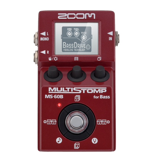 Zoom Bass Pedal ZMS60B
