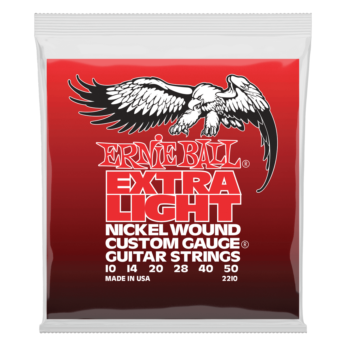 Ernie Ball 2210 Extra Light 10-50 electric guitar strings