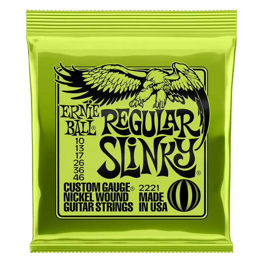 Ernie Ball 2221 Regular Slinky 10-46 electric guitar strings