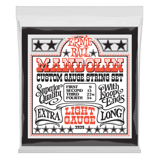 Ernie Ball 2323 mandolin strings, light