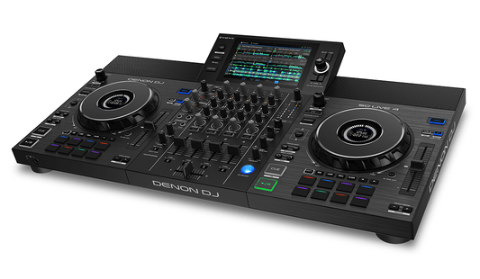 DENON SC LIVE 4 DJ Controller - Standalone with 7 touchscreen Buit in speakers and Wi-Fi connectivity