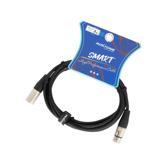 Roxtone SMXX200L3 Smart Microphone Cable XLRF - XLRM 3M 984 Ft