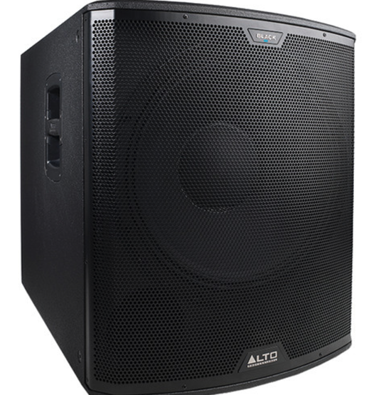 Alto Professional Black Series 18SUB 2400W 18" Active Subwoofer