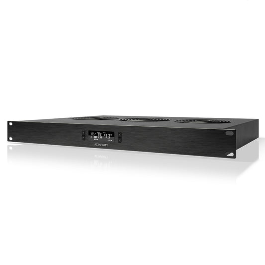 AC Infinity AI-CPT2 CLOUDPLATE T2, Quiet Rack Cooling Fan System 1U, Top Exhaust