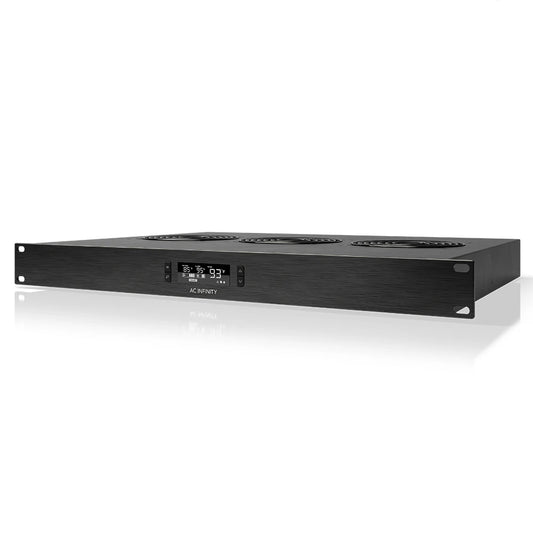 AC Infinity CLOUDPLATE T2 1U rack cooling fan system