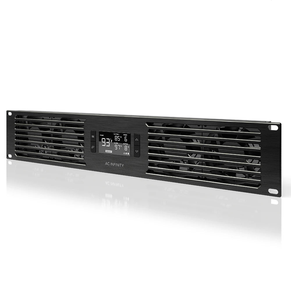 AC Infinity CLOUDPLATE T7 2U rack cooling fan panel