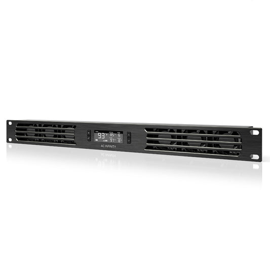 AC Infinity CLOUDPLATE T1 1U rack cooling fan panel
