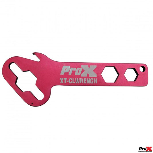 ProX XT-CLWRENCH multi-function monkey wrench in red