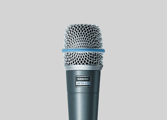 Shure Beta 57A supercardioid dynamic instrument microphone