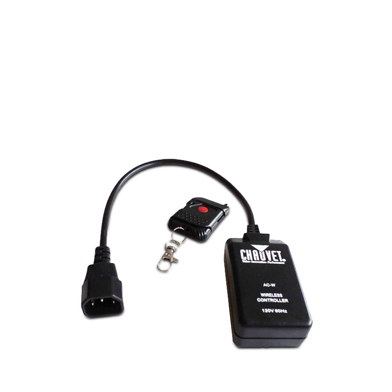 Chauvet AC-W wireless receiver with key-fob transmitter