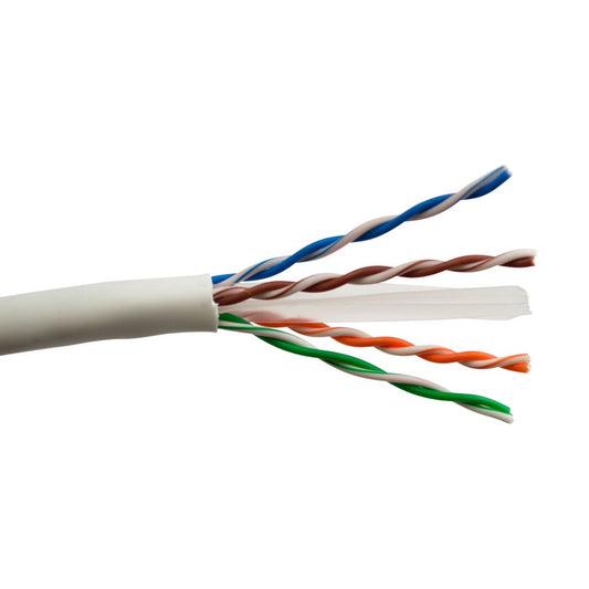 Structure CAT6-WT 550MHz 23AWG UTP PVC White 1000