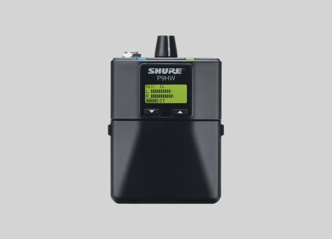 Shure P9HW PSM 900 wired bodypack personal monitor