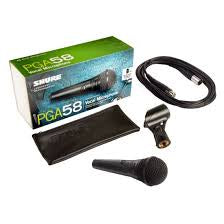 Shure PGA58-XLR Cardioid Dynamic Vocal Microphone