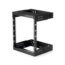 12U Open Frame Wall Mount 19-Inch Rack for servers and AV equipment in Curaçao and the Caribbean.