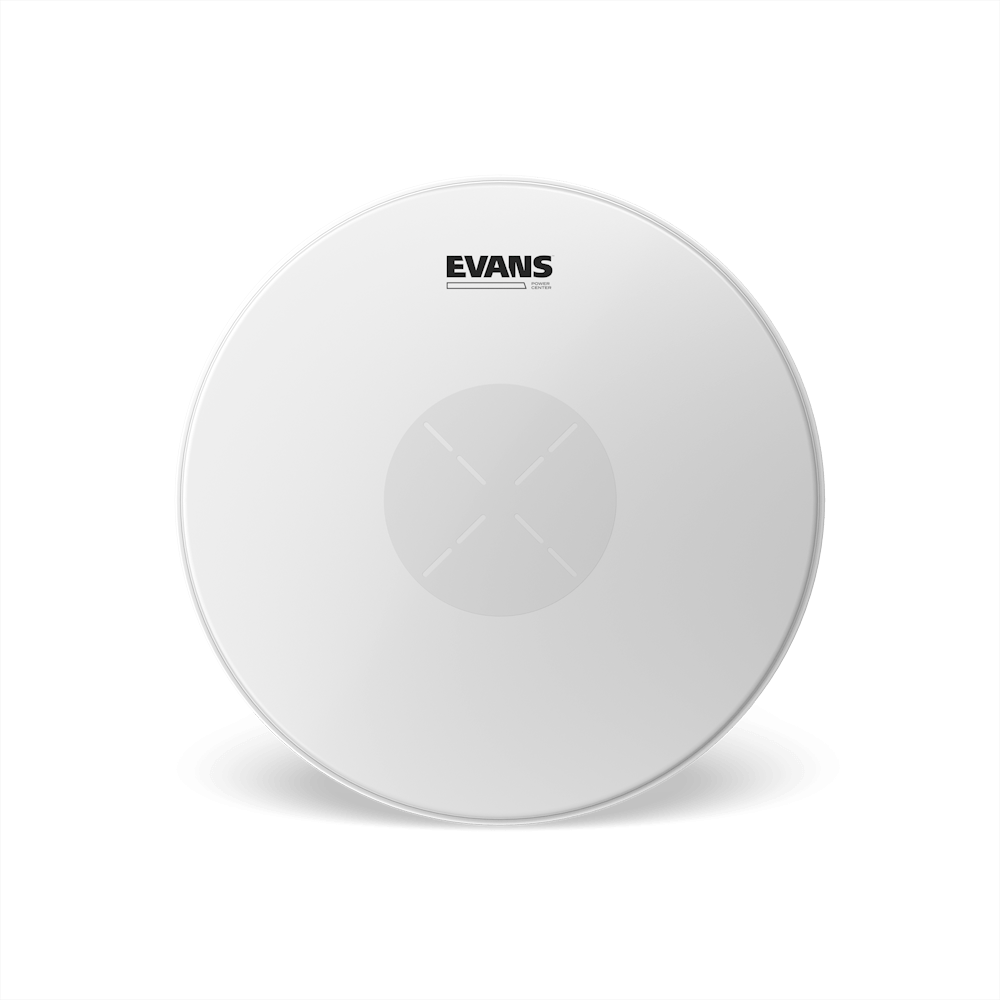 Evans Power Center coated 14-inch snare batter drumhead