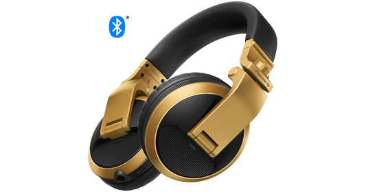 Pioneer HDJ-X5BT-N DJ Headphones Gold